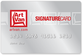 Art Van Furniture Credit Card